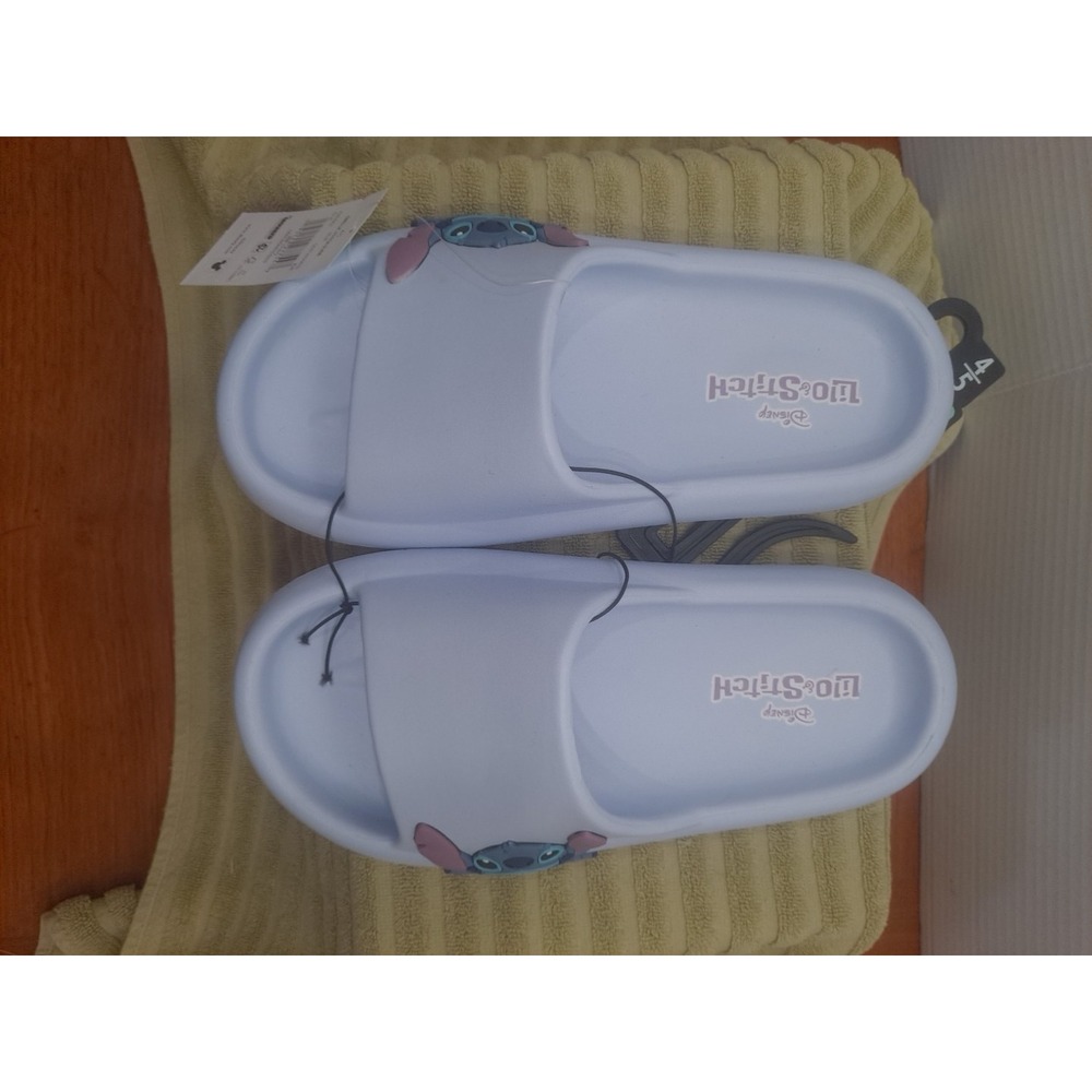 Disney Kids Light Blue Lilo & Stitch Slide Sandals